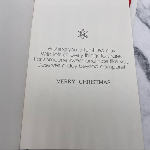 4 Vintage Christmas Gallant Greeting Cards Great-Grandparents Dog Sleigh Winter - Picture 2 of 3